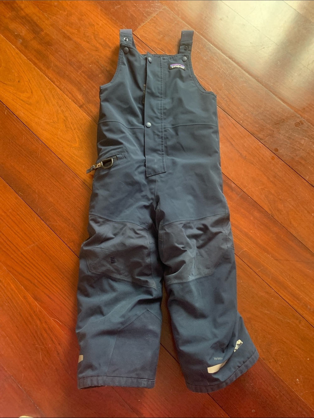 Patagonia Navy Kids Snow Bib Overalls